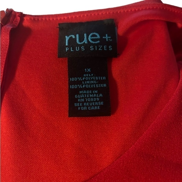 Rue21+ Plus Size Red dress • Size:  1X • Used - Picture 3 of 4
